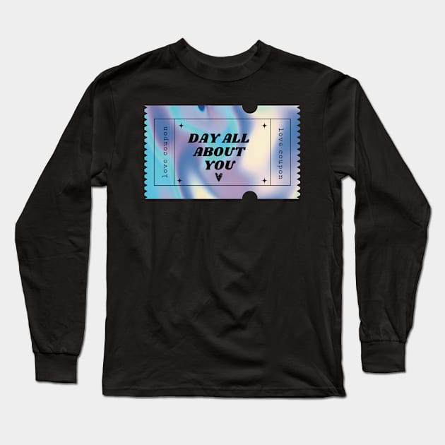 Love coupon Long Sleeve T-Shirt by artoffaizan